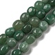 Natürlichen grünen Aventurin Perlen Stränge G-C038-02A-01-1
