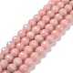 Chapelets de perles en opale rose naturelle G-E571-22B-1