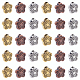 Superfundings über 180 Stück 3 Farben tibetische Hamsa-Handperlen Hand der Fatima-Perlen Legierungs-Abstandsperlen mit 1.5 mm Loch für die Herstellung von DIY-Schmuck TIBEB-FH0001-07-NR-1