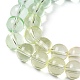 Cuisson des perles de verre transparent peint DGLA-M001-10mm-01-3