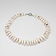 Shell Beaded Necklaces NJEW-L096-32-2