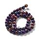 Natural Rainbow Tiger Eye Beads Strands G-NH0002-A01-B03-3