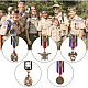 AHANDMAKER 4 Pcs Costume Military Badge Medal JEWB-GA0001-06-5