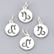 925 Sterling Silber Charme STER-T002-44S-10-1