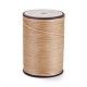 Round Waxed Polyester Thread String YC-D004-02E-138-1