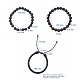Unisex Stretch Bracelets Sets BJEW-JB04843-4