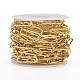 Soldered Brass Paperclip Chains CHC-G005-12G-5