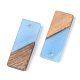 Colgantes de resina y madera de nogal RESI-S389-059A-C01-2
