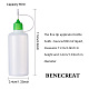プラスチック接着剤ボトル  スチールピンと  ミックスカラー  11.5~11.6x3.5cm  容量：60ミリリットル  3個/カラー  18個/セット DIY-BC0009-16B-3