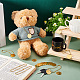 100шт 2 стиля латунные подвески DIY-PH0023-22-5