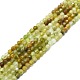 Natural Green Garnet Beads Strands G-P457-A03-25-1