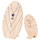 Pandahall-Halskettenständer aus Holz NDIS-WH0001-11-2