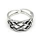 Adjustable Alloy Cuff Finger Rings RJEW-S038-085-2
