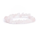Set di gioielli con perline di quarzo rosa naturale SJEW-JS01232-06-4
