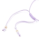 Adjustable Nylon Thread Braided Bead Bracelets BJEW-JB06009-01-3