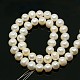 Natural Cultured Freshwater Pearl Beads Strands PEAR-N002-03B-2