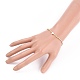 Verstellbare Nylonschnur geflochtenen Perlen Armbänder BJEW-JB05688-03-5