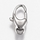 Polished 316 Surgical Stainless Steel Lobster Claw Clasps STAS-Z013-05A-2