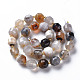 Chapelets de perles en agate à rayures naturelles/agates à bandes G-T131-120-2