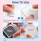 PVC Sakura Stamp DIY-WH0486-063-7