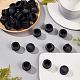 CRASPIRE 30Pcs 0.93in/2.35cm Round Plastic Plug Black Tubing Hardware Plugs Chair Leg Tube Inserts End Caps Anti-Scratch Covers Protector Glide Protection for Furniture Foot Metal Tables AJEW-WH0258-829-4