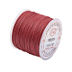 Red Korean Cotton Waxed Cord String Cord X-YC-D002-10-2