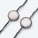 Colliers de perles en hématite synthétique sans magnétiques NJEW-D284-01-2