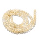 Chapelets de perles de citrine naturelle G-H266-14A-3