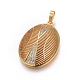 Brass Micro Pave Cubic Zirconia Jewelry Sets SJEW-F189-02G-2