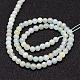 Chapelets de perles en aigue-marine naturelle G-UK0001-98-6mm-2