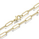 Brass Paperclip Chains MAK-S072-12A-MG-1