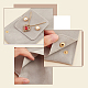 Lint Cloth Jewelry Gift Pouches with Snap Fastener ABAG-WH0045-08C-4
