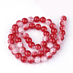 Crackle sintetico perle di quarzo fili GLAA-S135-12mm-03-2
