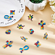 Sunnyclue bricolage fabrication de pendentifs sur le thème du puzzle DIY-SC0014-19-4