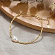 Bracelets à maillons en perles d'eau douce naturelles BJEW-I314-136-3