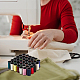 ポータブル DIY 裁縫道具セット  真鍮の指ぬきを含む  鉄ミシン針  ポリエステル糸  はさみ  安全ピン  プラスチック虫眼鏡  シームリッパー  巻き尺  ボタン  編みフック  ペン  ミックスカラー  58x29x6.5mm DIY-WH0430-362-5