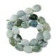 Brins de perles de jadéite du myanmar naturel G-A092-E01-03-3