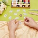 Компьютеризированная вышивка тканью утюжок на / шить на заплатках DIY-FG0006-29B-3