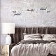 Rectangle PVC Wall Stickers DIY-WH0228-195-4