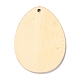 Manualidades de diy forma de huevo de pascua recortes colgantes AJEW-P087-B02-14-3