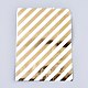 Экологически чистые бумажные пакеты с диагональной полосой AJEW-M207-F01-03-1