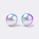 Perles en acrylique de perle d'imitation MACR-Q222-01B-10mm-2