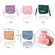 10 ensembles 5 couleurs velours bijoux cordon sacs-cadeaux TP-CJ0001-02-2