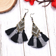 Серьги с кисточками PF3468-4