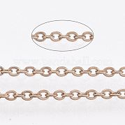 304 Stainless Steel Cable Chains CHS-R002-0.5mm-RG