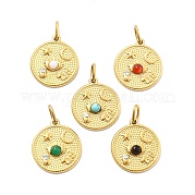Подвески из нержавеющей стали 304 с драгоценными камнями STAS-L283-50G