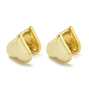 Brass Hoop Earrings EJEW-L211-011L-G