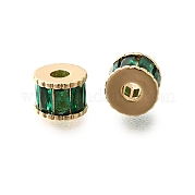 Латунные стеклянные бусины KK-M318-51G