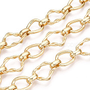 Alloy Teardrop with Twining Chains LCHA-T001-12G