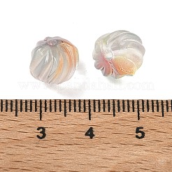 Perle di vetro trasparenti bicolore&nbsp;GLAA-H041-02A